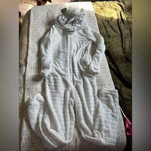 Adult Wonsie white unicorn Halloween costume XS/S